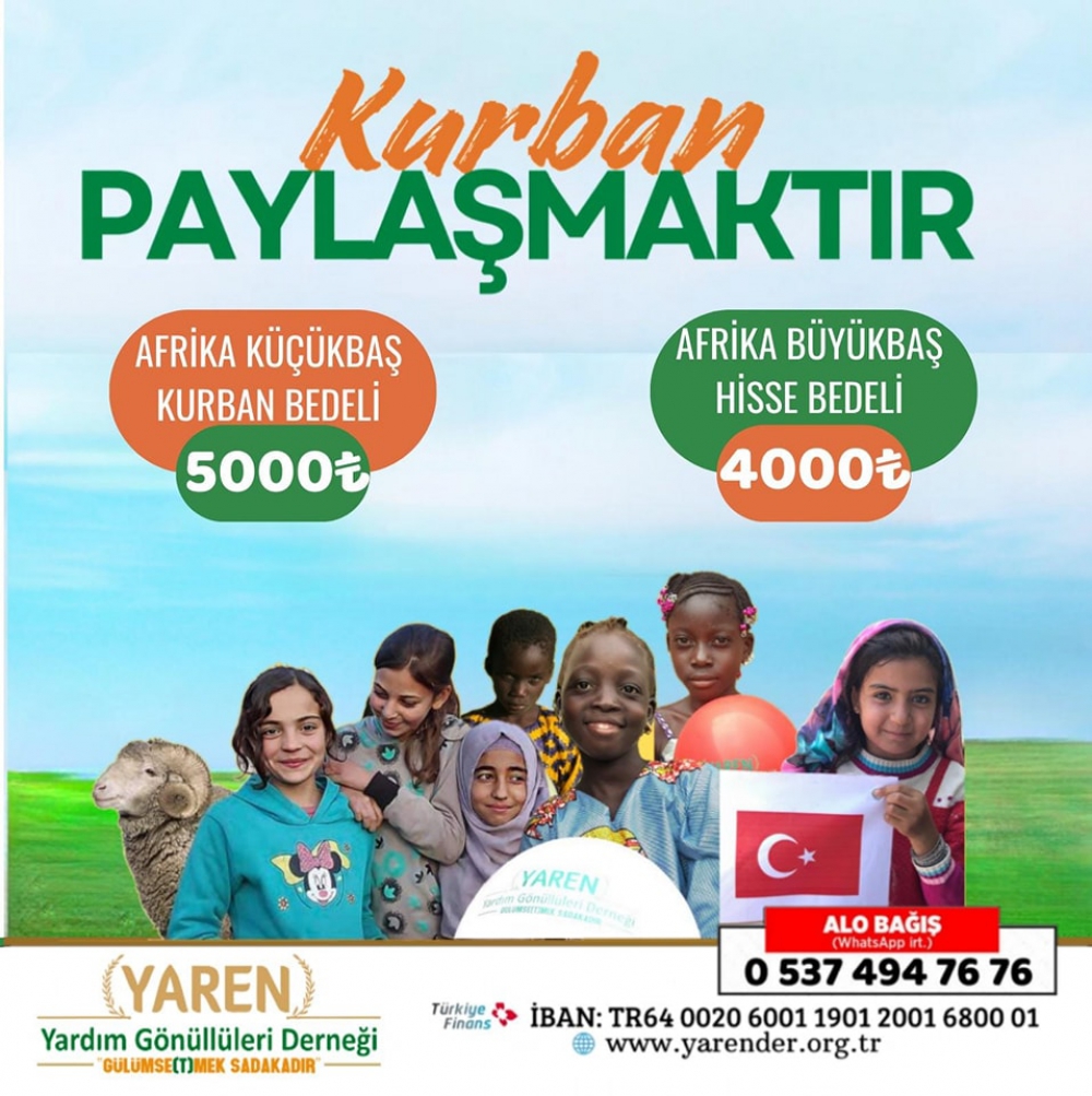 2025 KURBAN ÇALIŞMALARIMIZ BAŞLAMIŞTIR