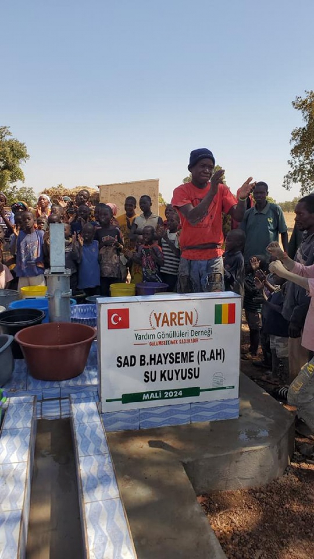 AFRİKA -MALİ de Bedir gazvesi şehidi SAD BİN HAYSEME (R.A) su kuyusu açılışı gerçekleşmiştir