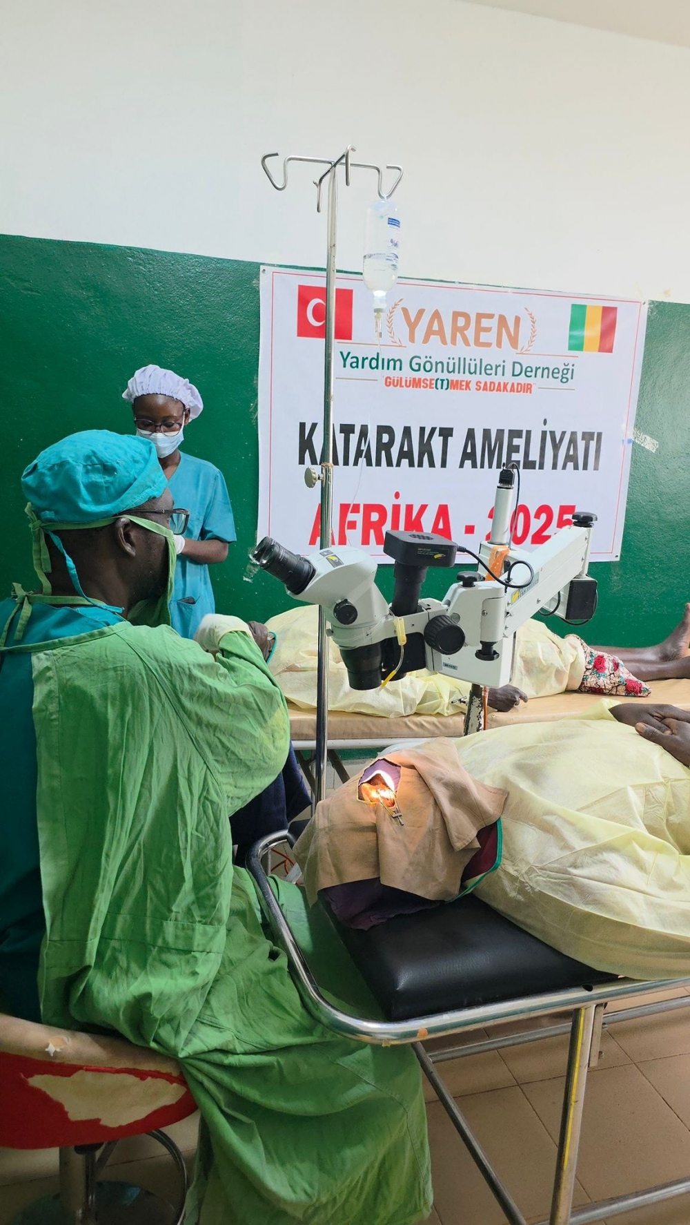 AFRİKA -MALİ; KATARAKT AMELİYATLARI...
