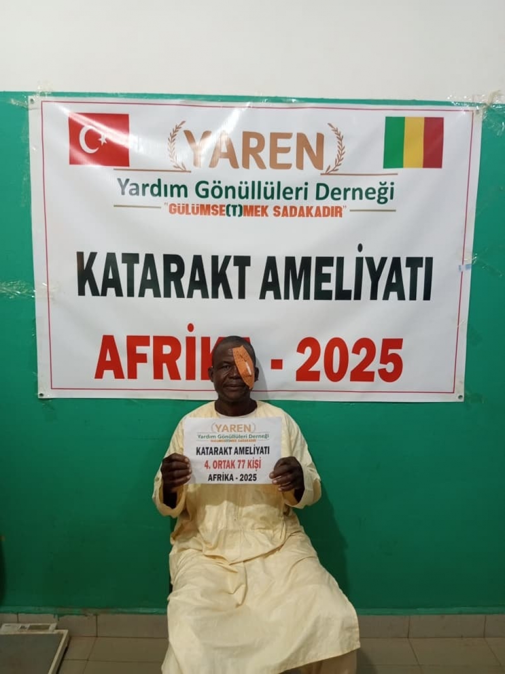 AFRİKA -MALİ; KATARAKT...