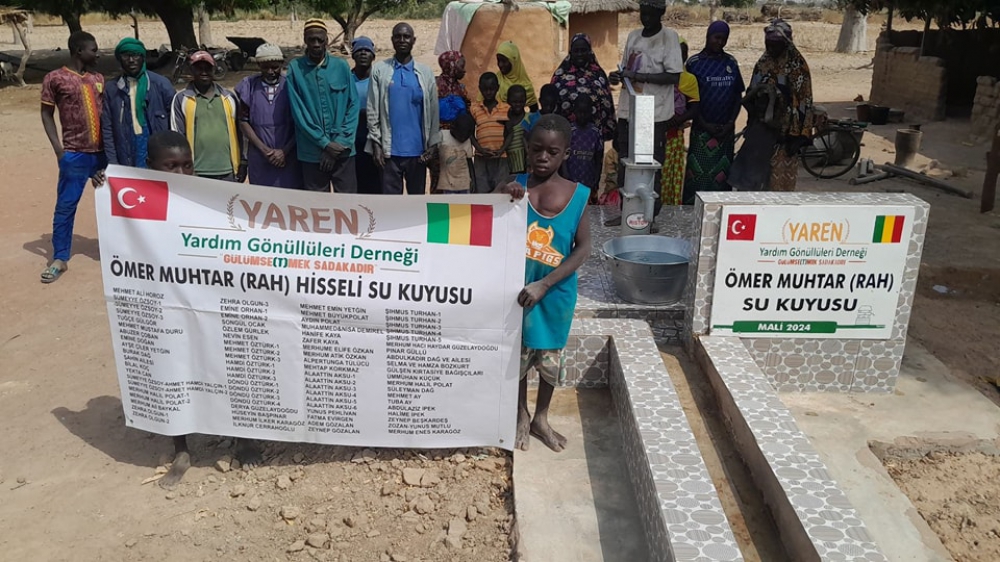 AFRİKA -MALİ ; Ömer Muhtar hisseli su kuyusu açılışını gerçekleştirdik.