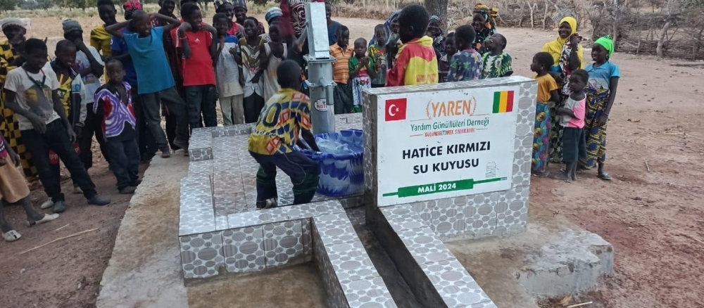 AFRİKA -MALİ; Su kuyusu açılış çalışmalarımız devam ediyor.