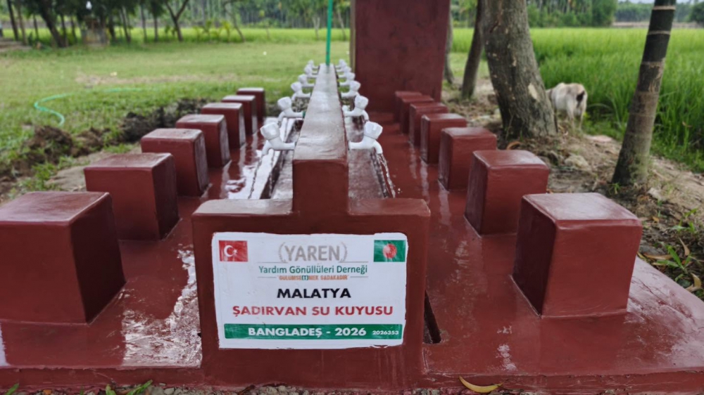 ARAKAN -2026; Şadırvanlı su kuyusu açılışı …