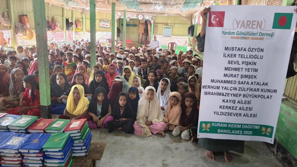ARAKAN -BANGLADEŞ; Kuran-ı  Kerim dağıtım organizasyonu…