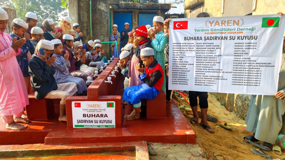 ARAKAN -BANGLADEŞ; Su kuyusu açılışı...