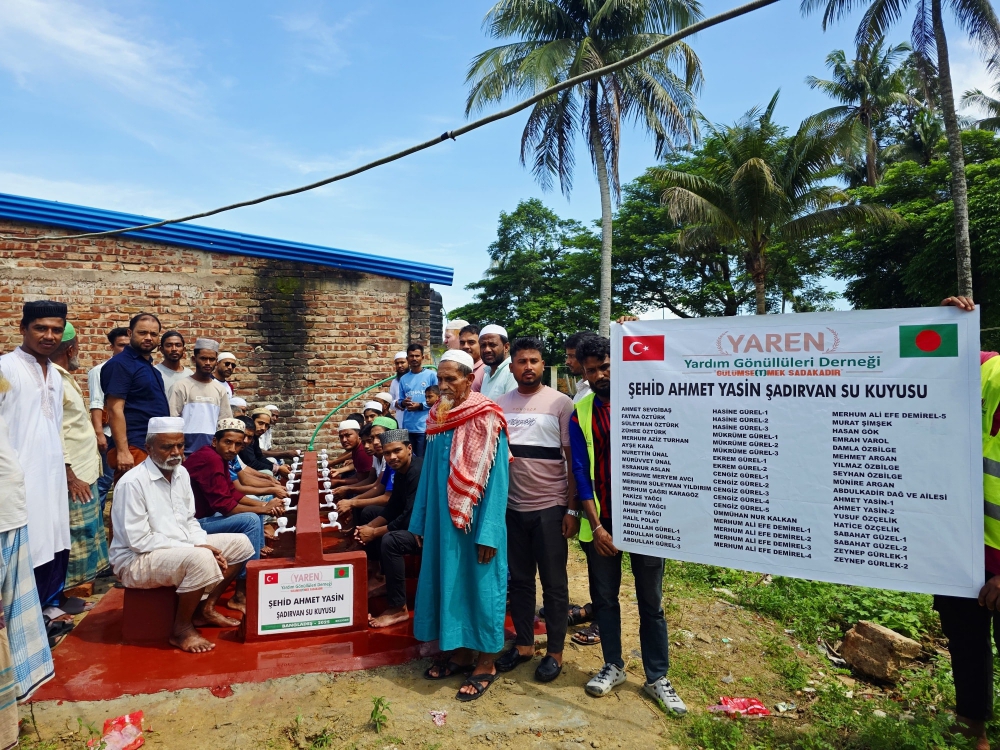 ARAKAN -BANGLADEŞ; Su kuyusu açılışı...