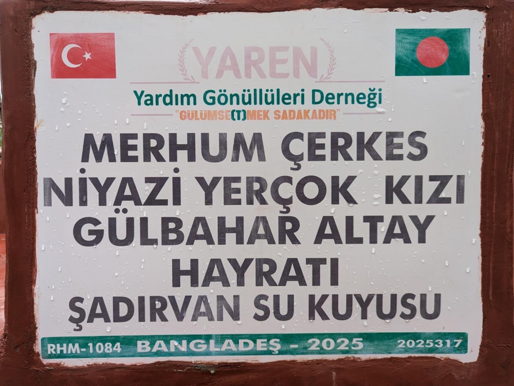 ARAKAN -BANGLADEŞ; Su kuyusu açılışı...