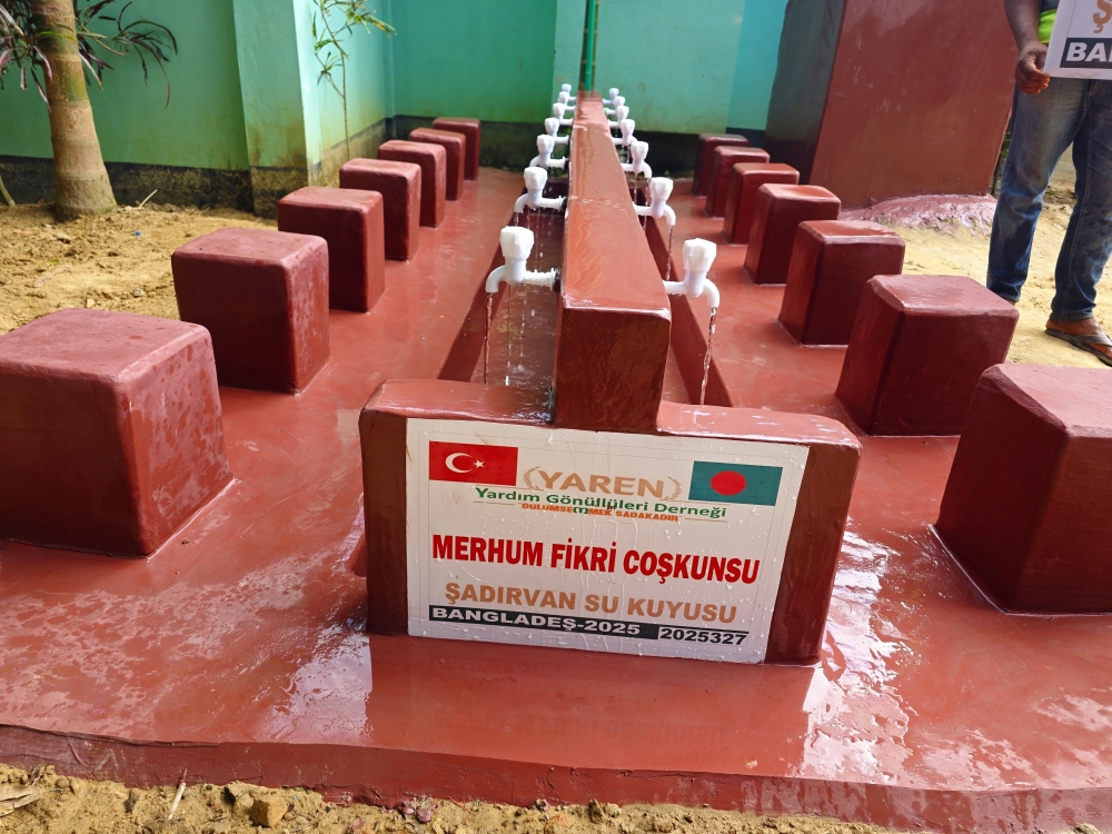 ARAKAN -BANGLADEŞ; Su kuyusu açılışı...