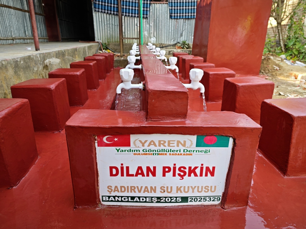 ARAKAN -BANGLADEŞ; Su kuyusu açılışı...