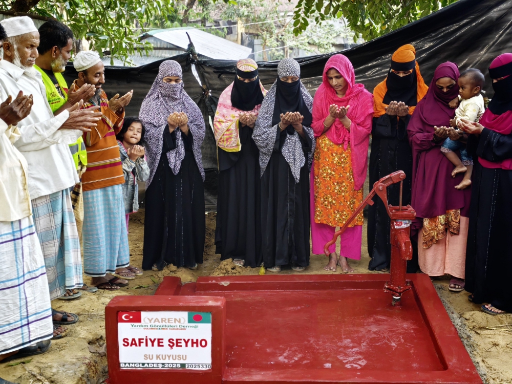ARAKAN -BANGLADEŞ; Su kuyusu açılışı...