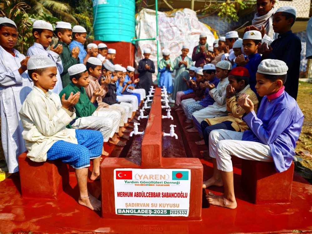 ARAKAN -BANGLADEŞ; Su kuyusu açılışı...