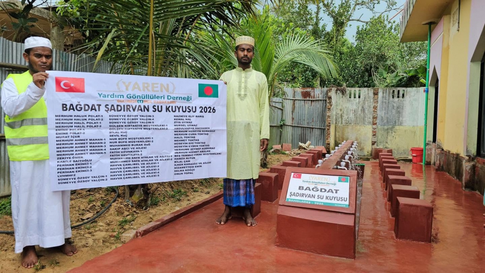BANGLADEŞ; BAĞDAT isimli şadırvan  su kuyusu ...