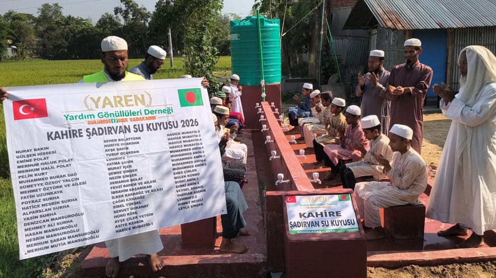BANGLADEŞ; KAHİRE  adlı su kuyusu açılışını gerçekleştirdik.