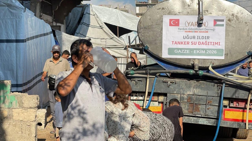 GAZZE-2026 Tanker su dağıtım…