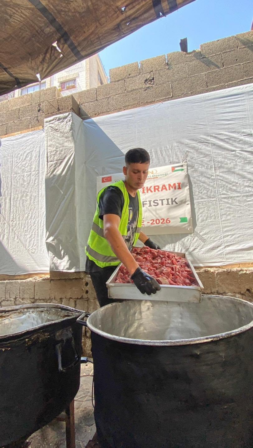 GAZZE-2026; Yemek ikramı...