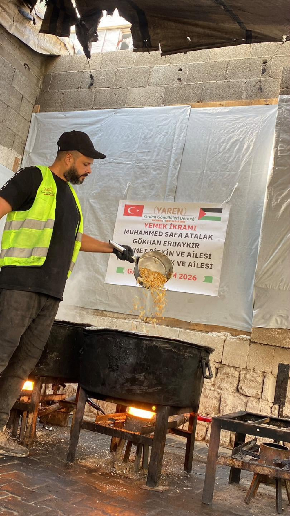 GAZZE-2026; Yemek ikramı…