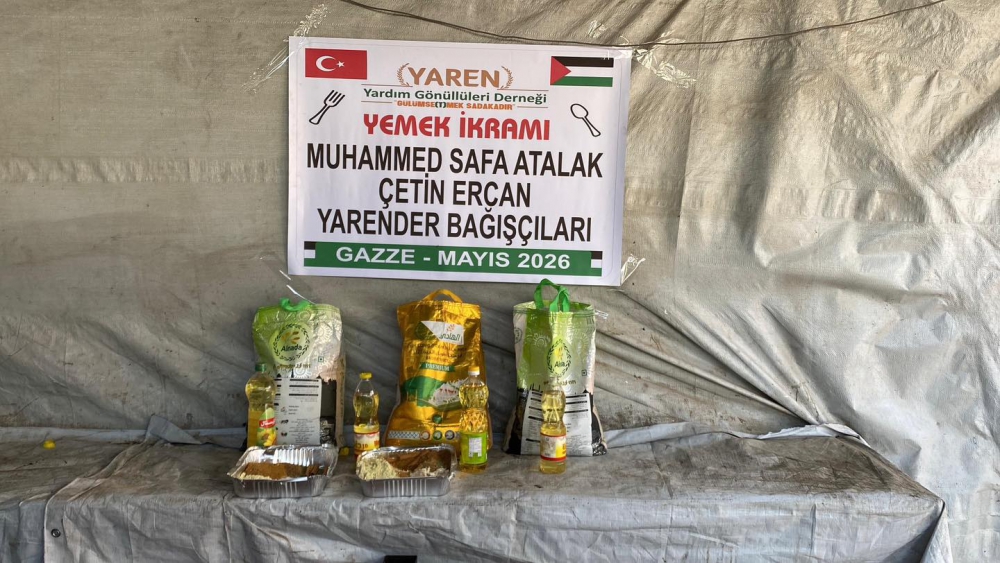 GAZZE; Yemek ikramı...