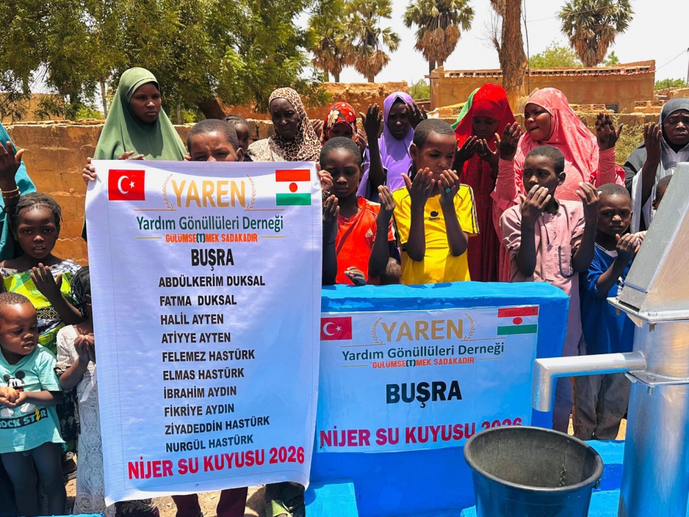 NİJER; Su kuyusu açılışı...