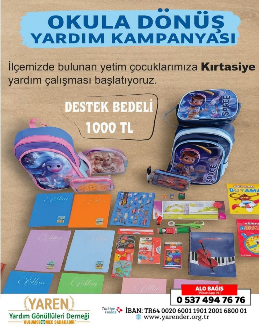 OKULA DÖNÜŞ KAMPANYASI;