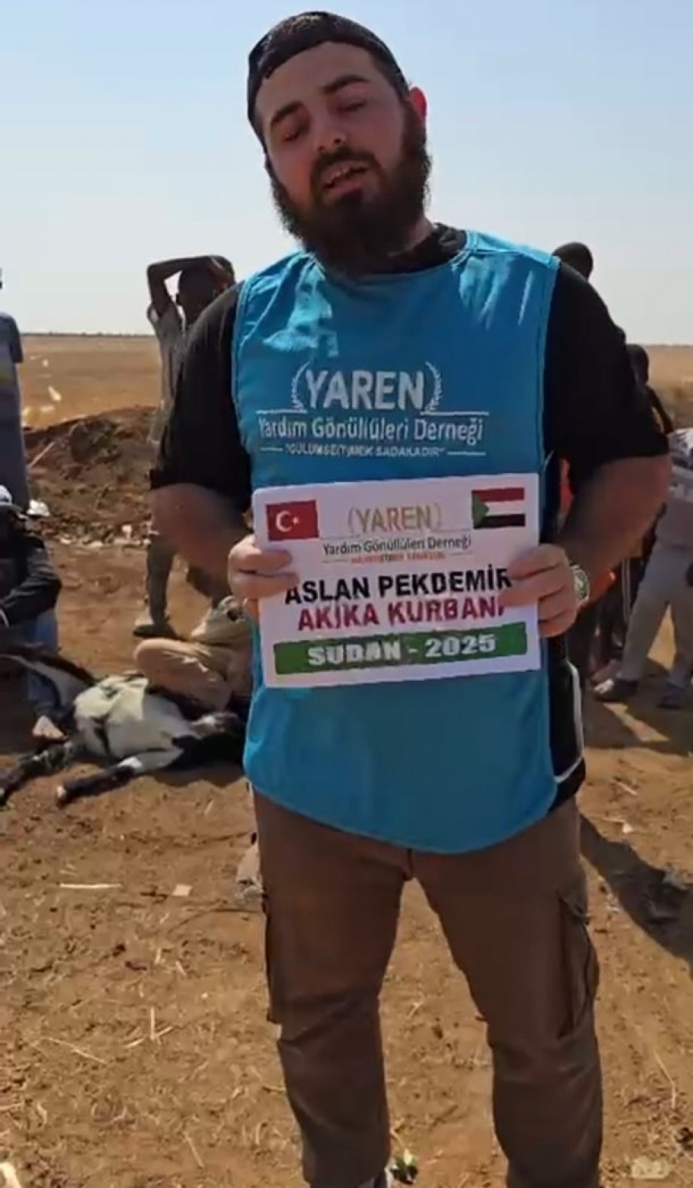 SUDAN; Kurban kesim organizasyonu...